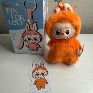 Labubu Pin for Love “Z” Plush